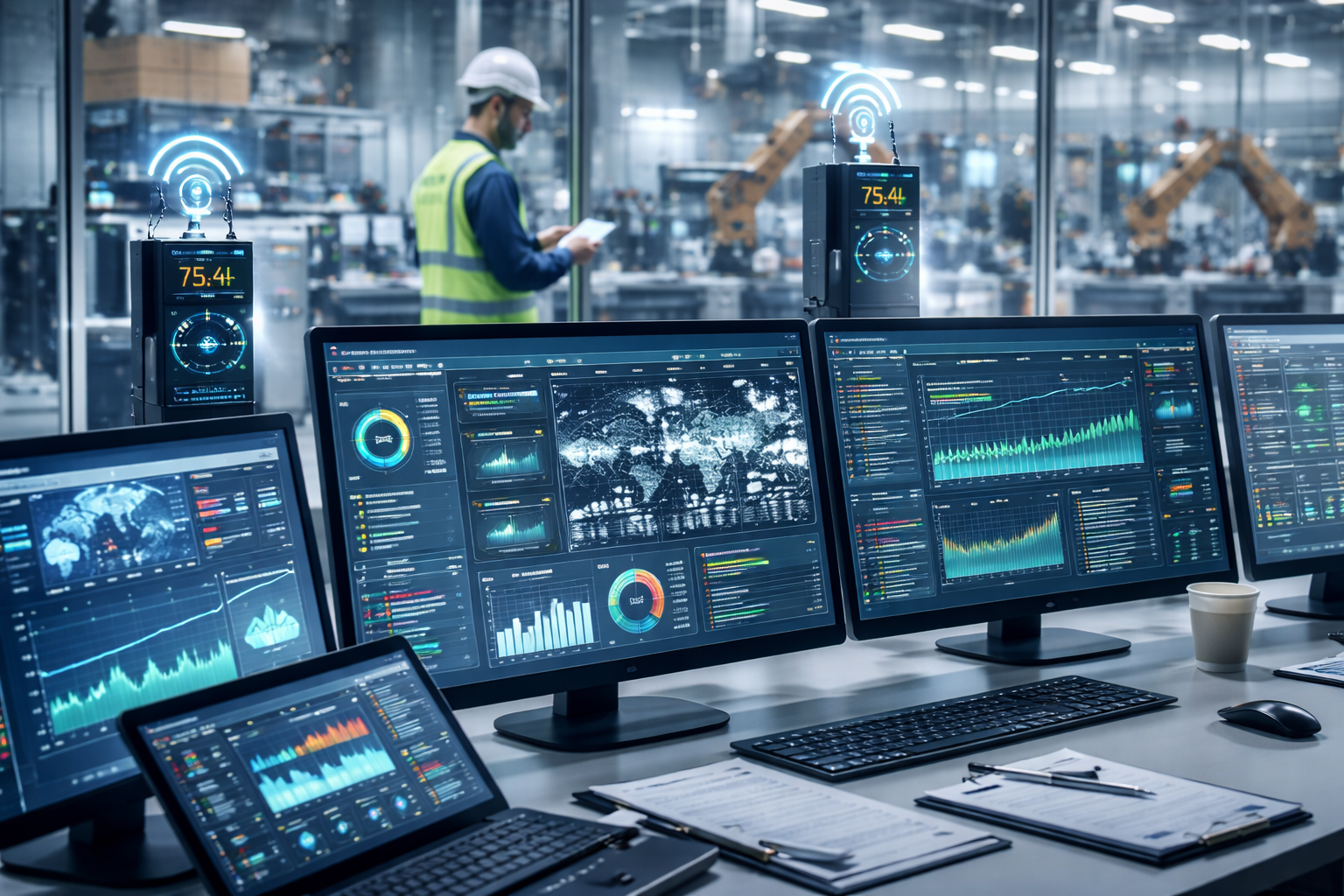 Digitalizare industrială și monitorizare energetică în timp real
